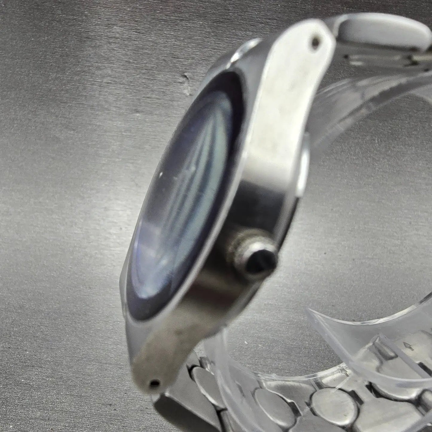 Fossil Arkitekt Watch Men 35mm Blue Dial Silver Tone Round FS-2710 New Battery2