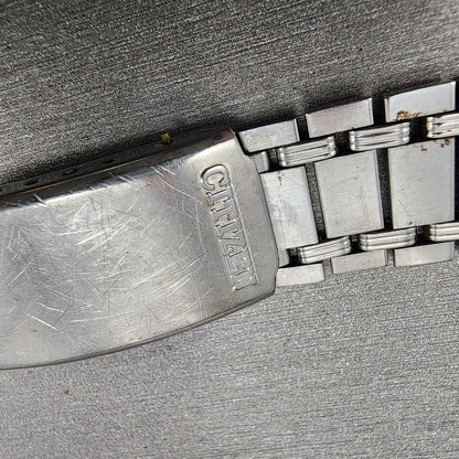Citizen Bracelet Stainless Steel 12mm Tri Folding Clasp Vintage2