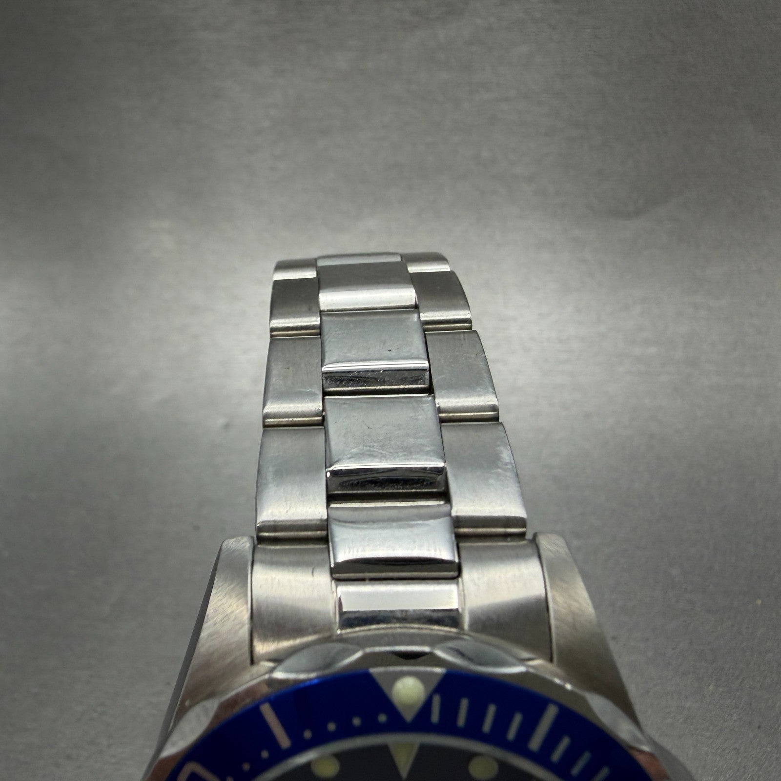Invicta Pro Diver Watch Men 40mm Blue Dial Silver Tone Date 9308 New Battery4