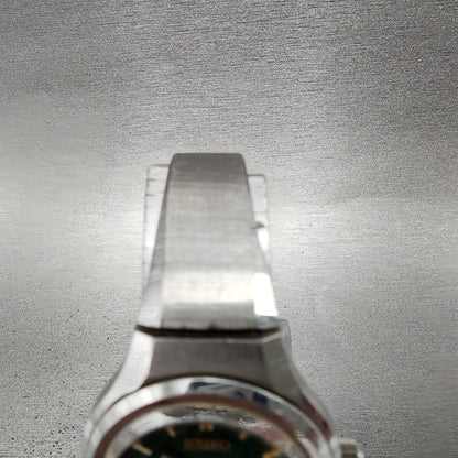 Seiko Automatic Watch Women 27mm Green Dial Silver Tone Round 24110060 Runs5