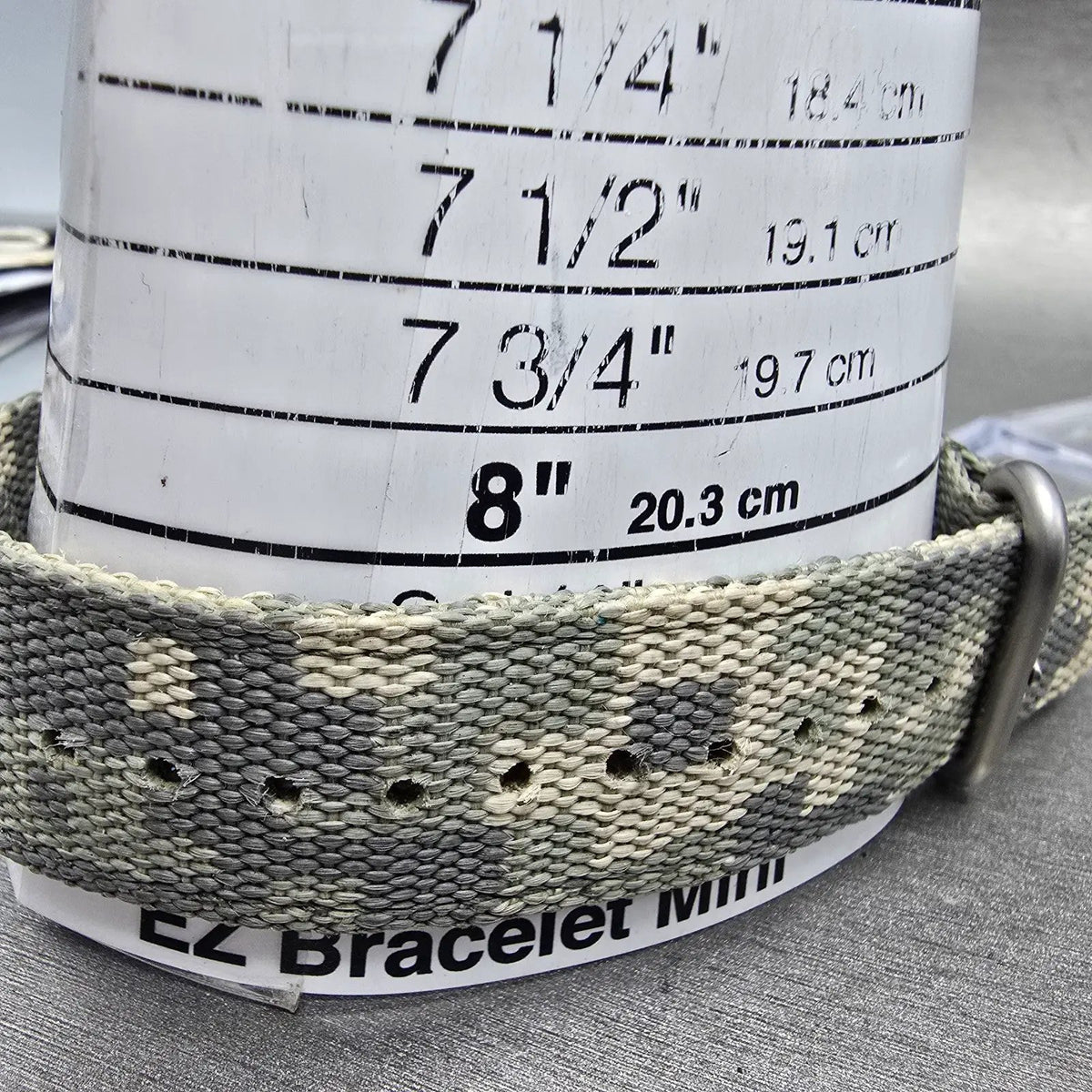 Bertucci A-2R watch 40mm White Dial Black Tone Round Camo Band New Battery10