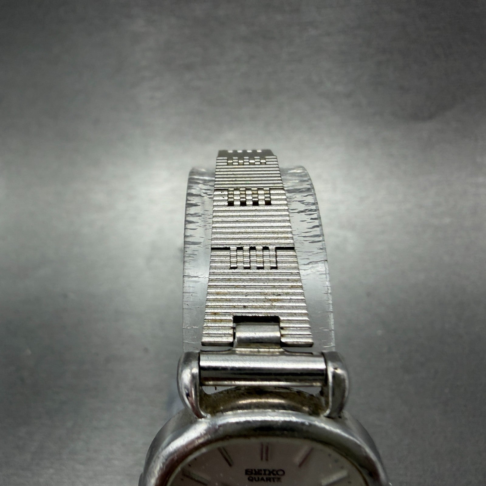 Seiko Watch Women 23mm Silver Dial Silver Tone Round 3421-5190 New Battery4