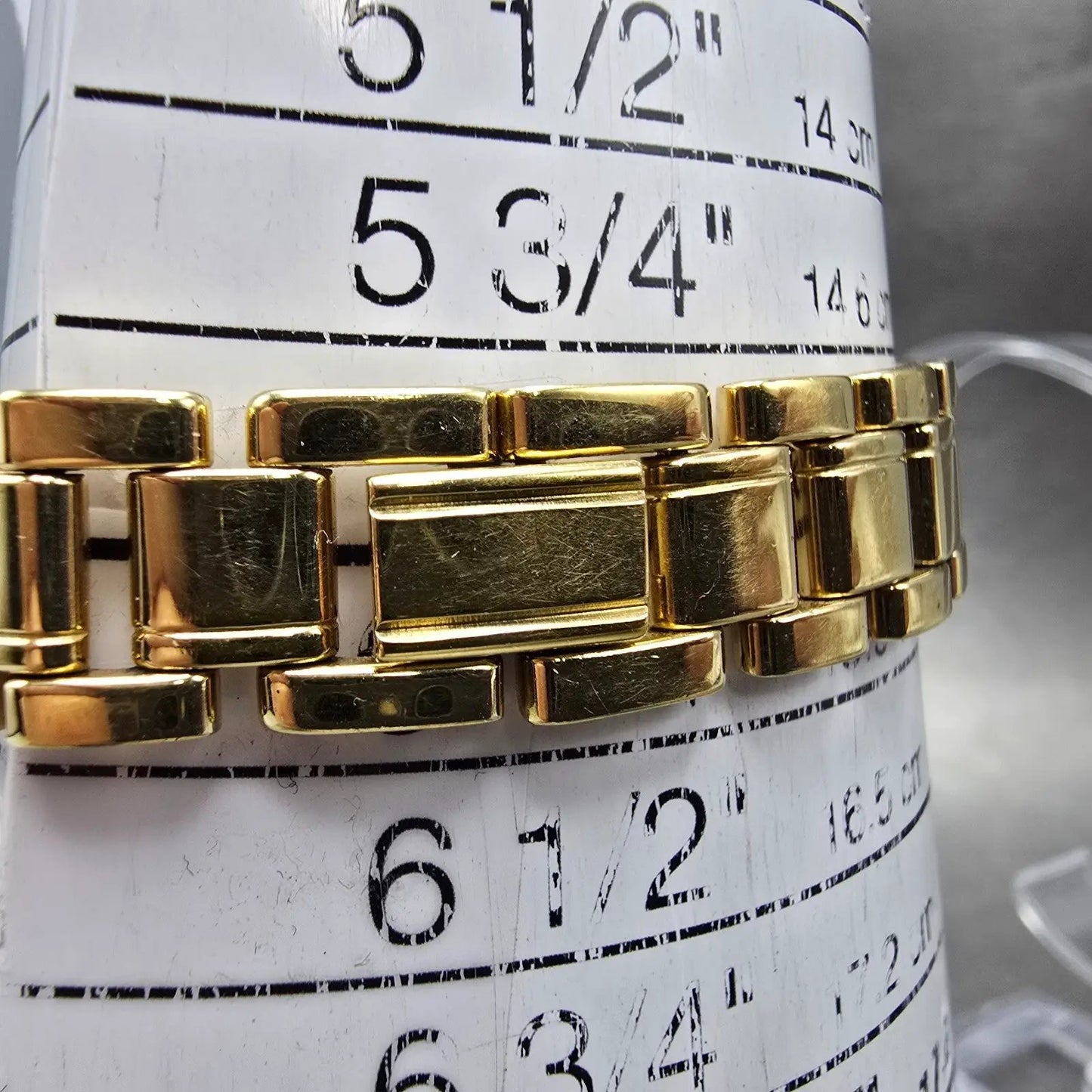Raymond Weil Watch Women 23mm Champagne Dial Gold Plated Round 5850 New Battery10
