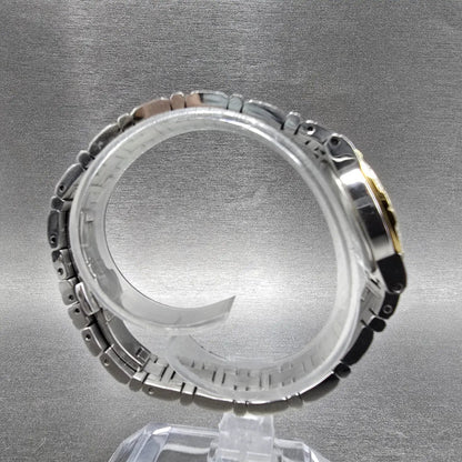 Citizen Eco-Drive Elektra Watch Women 24mm MOP Dial Two Tone Diamonds Round Runs8
