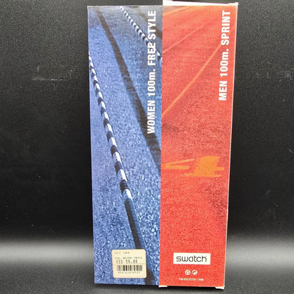 Swatch Scuba 200 Touch Pad Watch Men 38mm Blue Sydney 2000 Olympic SDZ104 NOS6