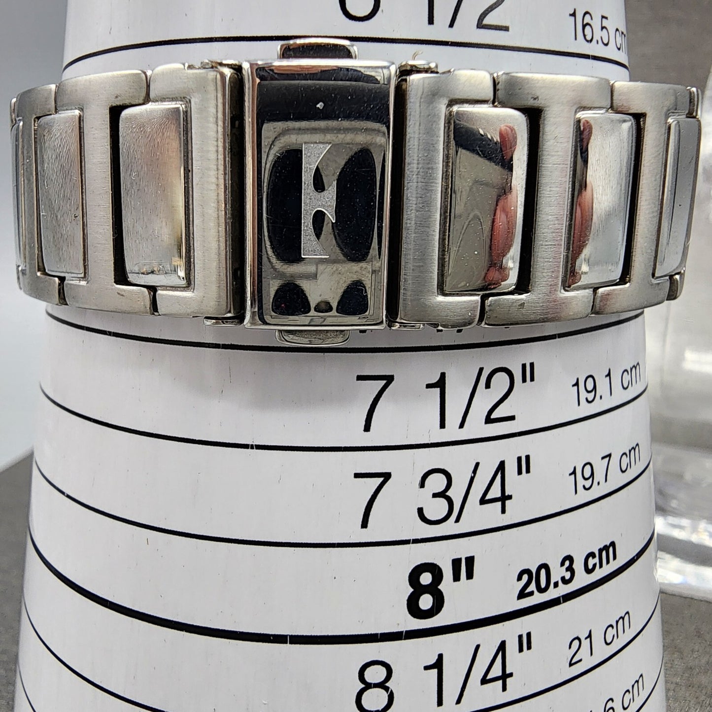 Technos 1900 Watch Men 41mm White Dial Steel Octagon T2591 New Battery