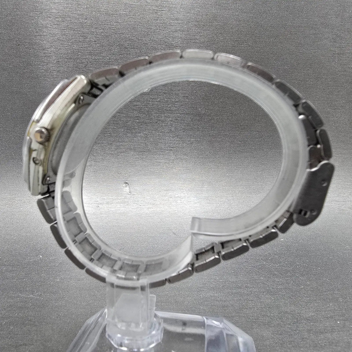 Casio Waveceptor Watch Women 28mm White Dial Silver Tone Date LWQ-10 Works JP6