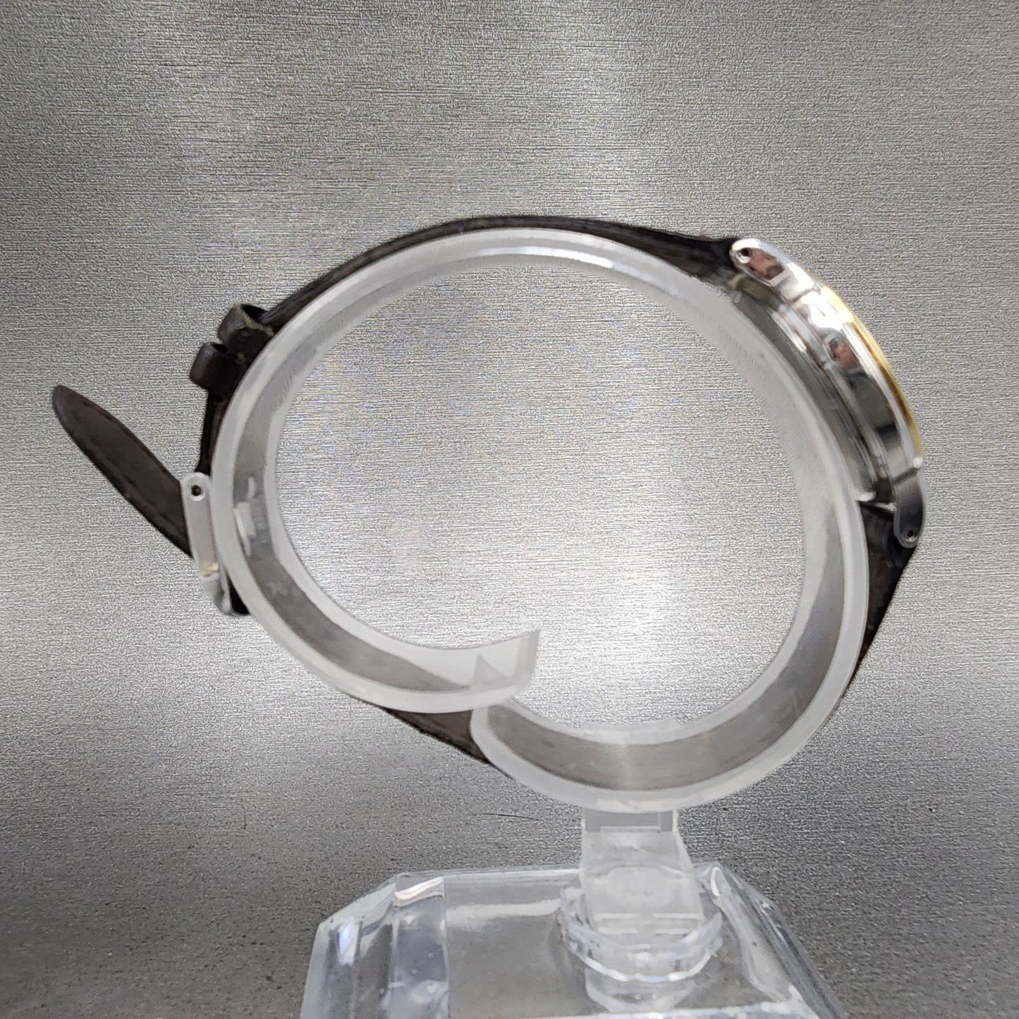 Seiko Watch Women 24mm Champagne Dial Two Tone Round 7n016881 New Battery8