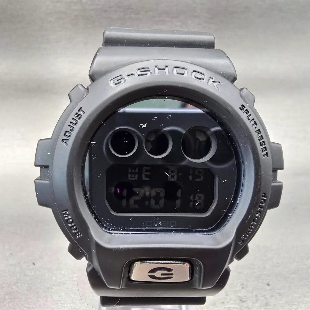Casio G-Shock DW-6900MMA Watch Men 51mm Black Dial Black Chrono Alarm New Batt1