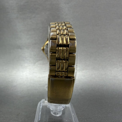 Seiko Sports 50 Watch Women 25mm Champagne Dial Gold Tone Date 7N820271 New Bat6