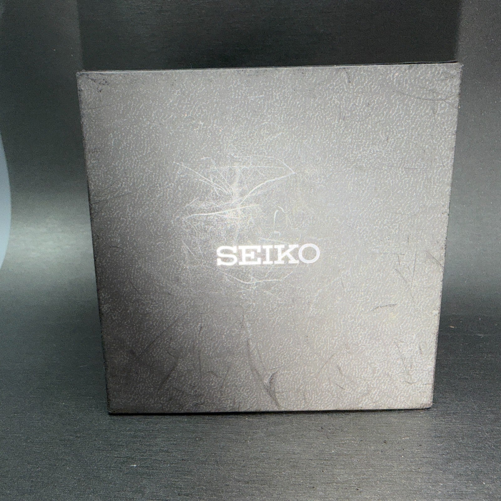 Seiko Presentation Watch Box Case Gray Cardboard Square JDM1