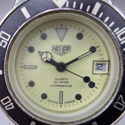 Tag Heuer Professional 1000 Watch Women 28mm Luminous Dial Steel Date New Batt1
