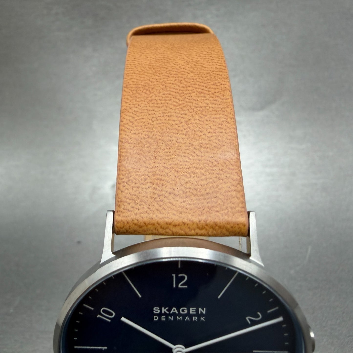 Skagen Aaren Watch Men 40mm Blue Dial Steel Round SKW1149 New Battery4