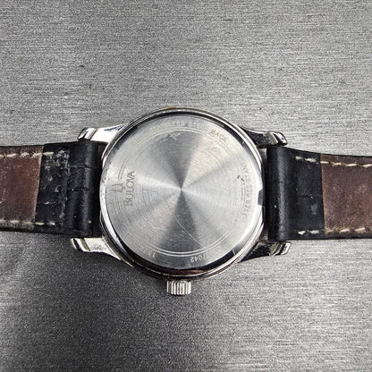 Bulova Watch Women 30mm Silver Dial Silver Tone Round 96T58 New Battery 894510