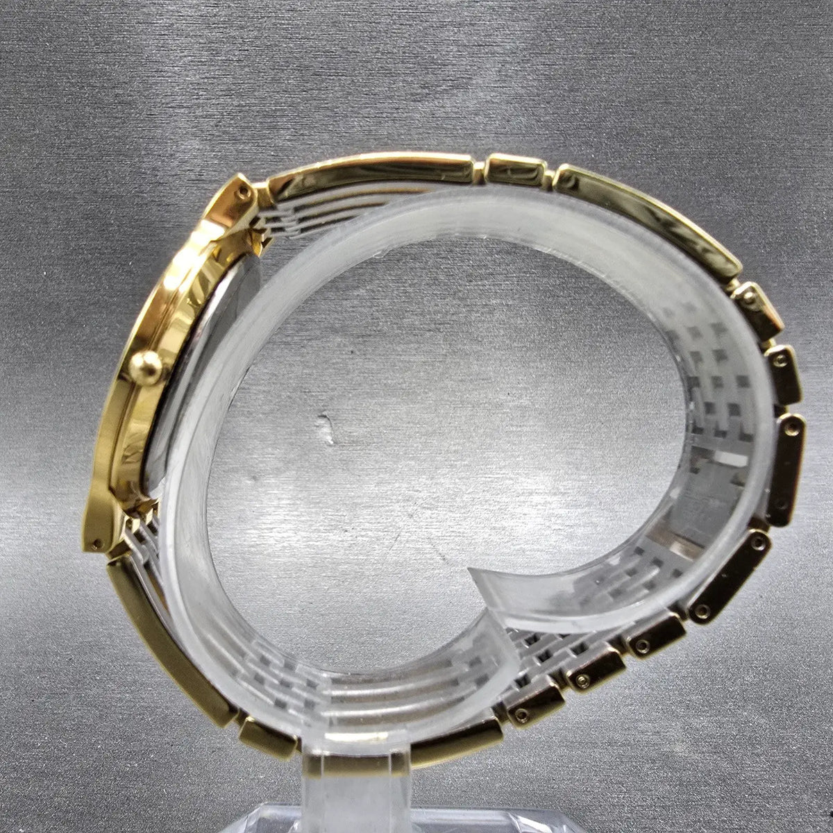 Movado Esperanza Watch Men 32mm Black Dial Gold Tone 84.19.861 New Battery6