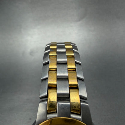 ESQ Watch Women 26mm White Dial Two Tone Date Round E5316 New Battery4