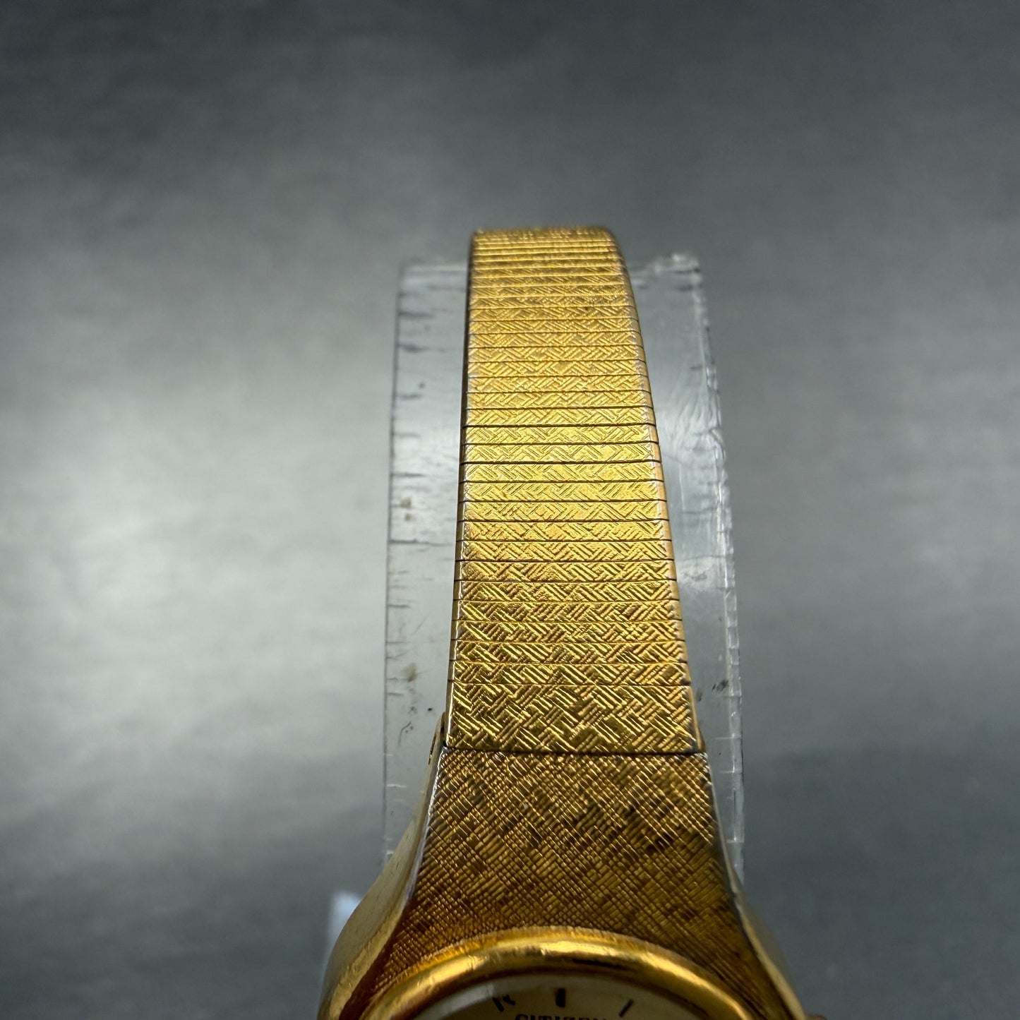 Citizen CQ Watch Women 19mm Champagne Dial Gold Tone Round 4031-S02295 New Batt4