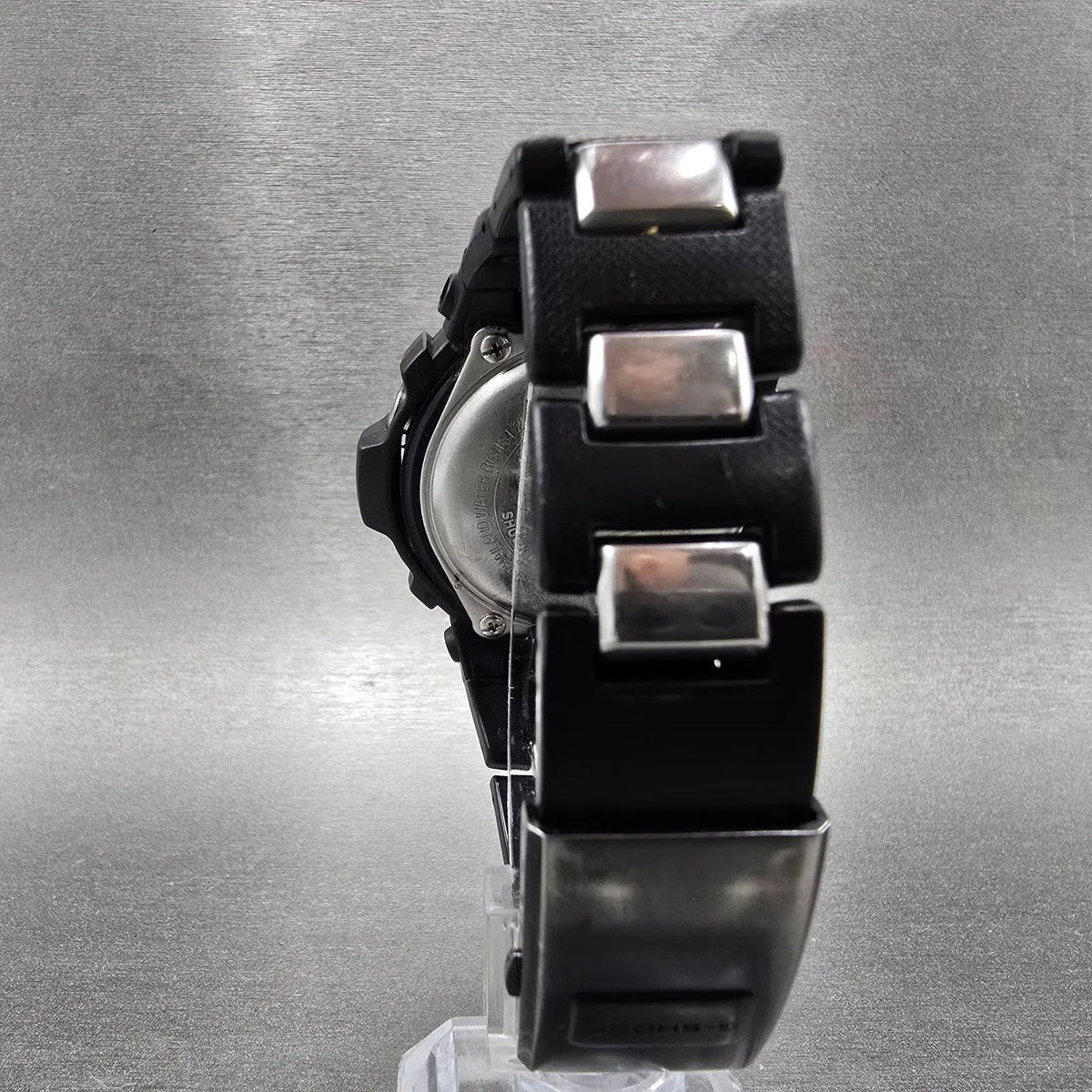 Casio G-Shock AWG-100C Watch Men 47mm Black Silver Alarm Chrono Solar Works JP7