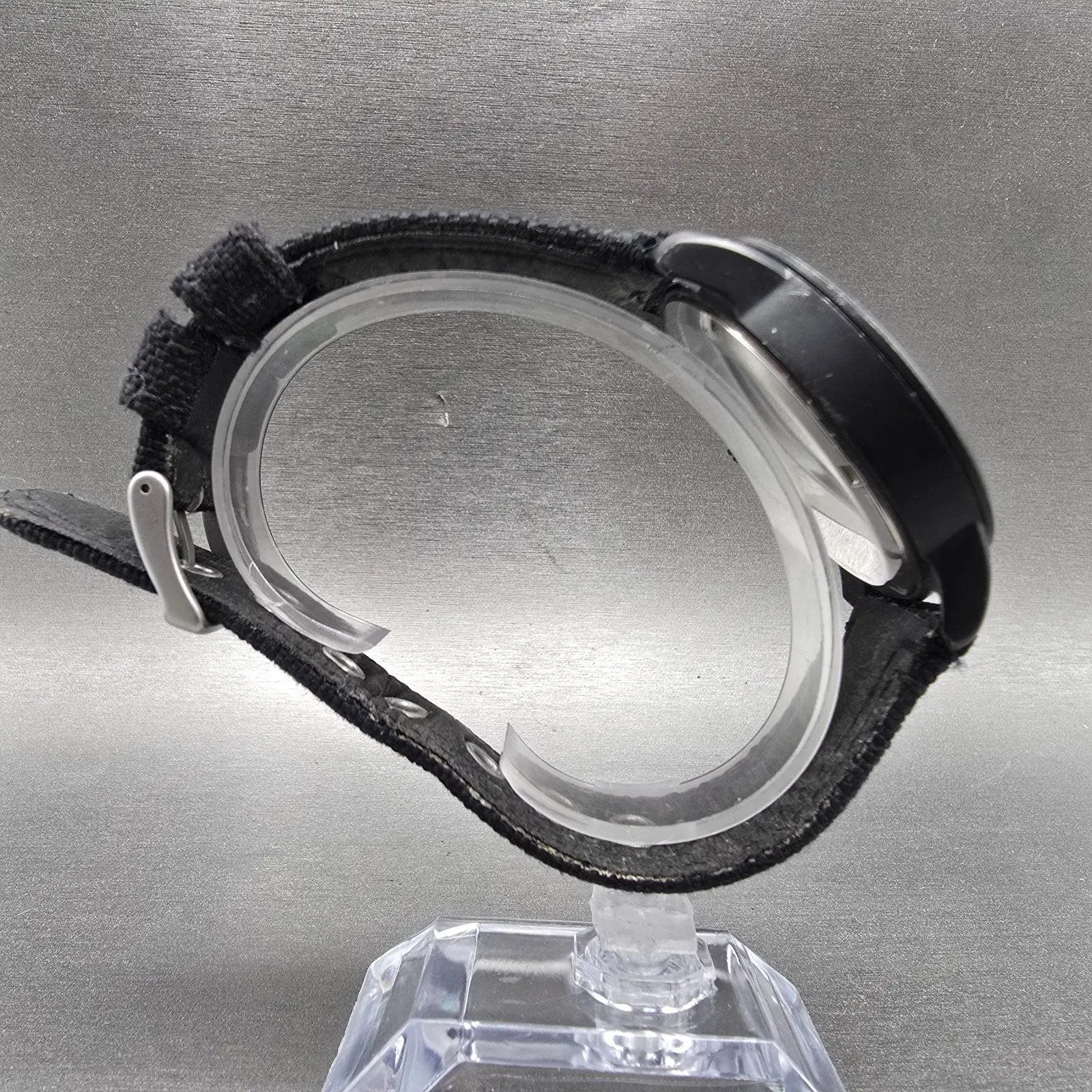 Citizen Eco-Drive Watch Men 42mm Black Dial Black Tone Daydate BM8476-23E Runs N7