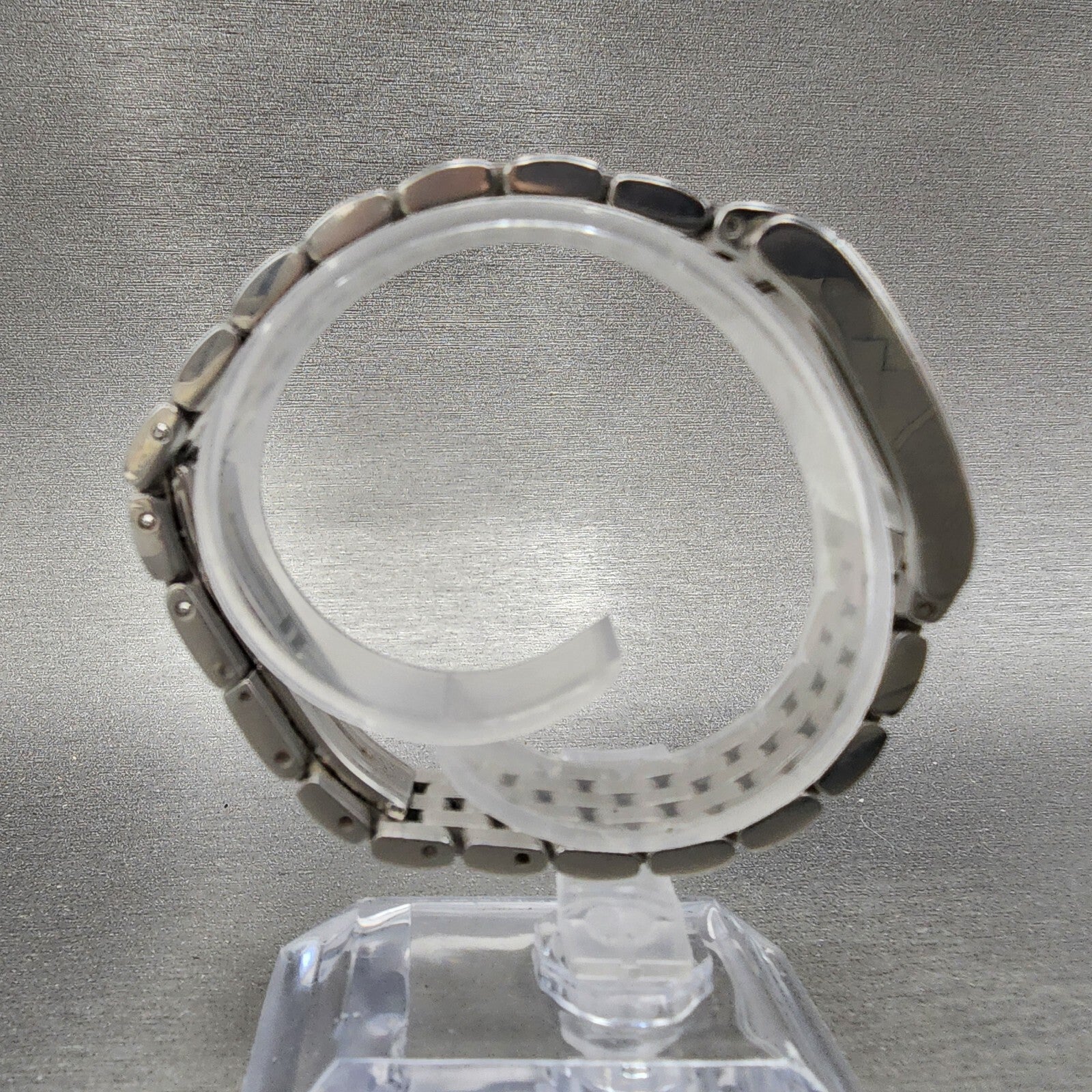 Longines Dolce Vita tank Watch Women 20mm White Dial Steel Rectangle New Battery8