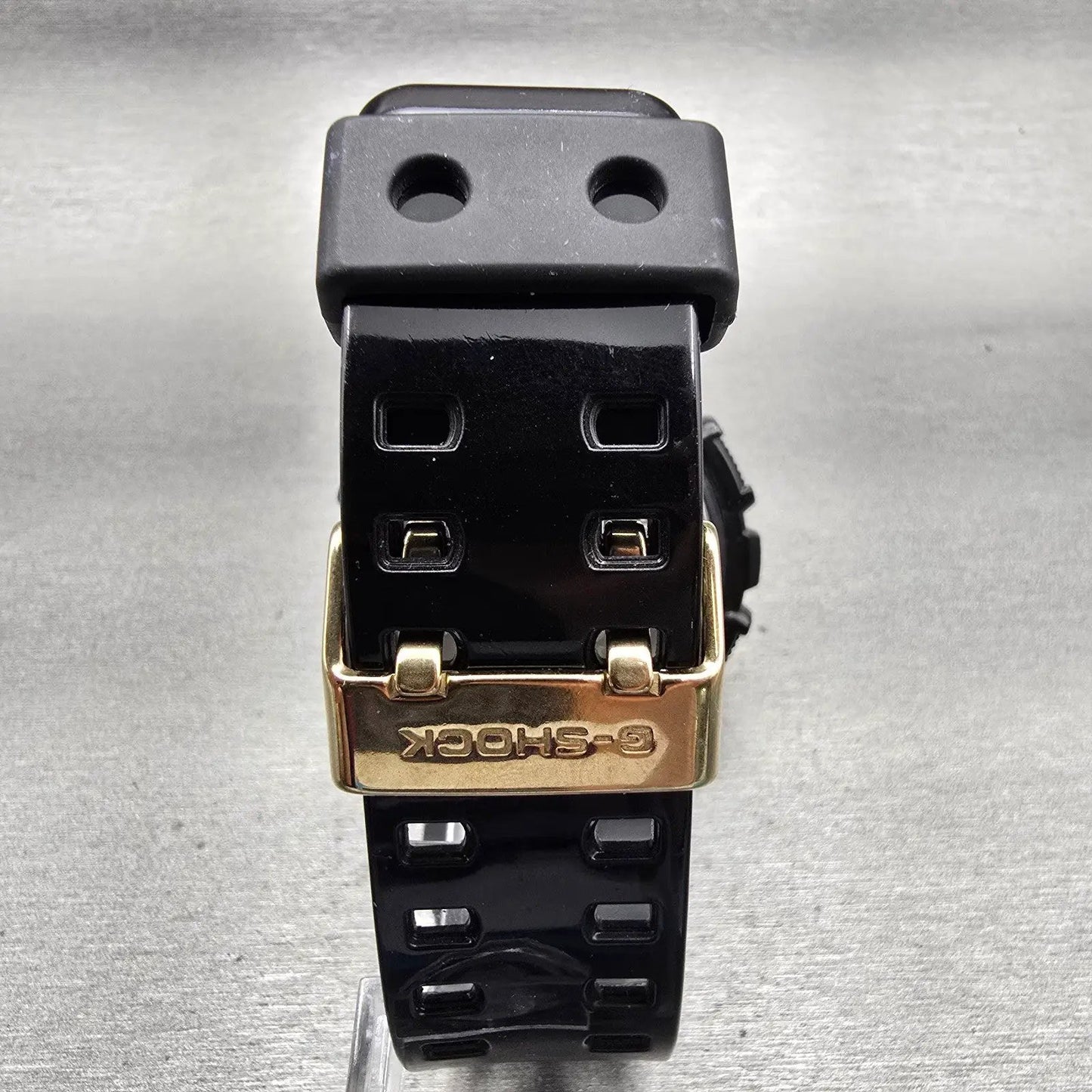 Casio G-Shock GA-140GB Watch Men 50mm Gold Black Chronograph Alarm New Battery7