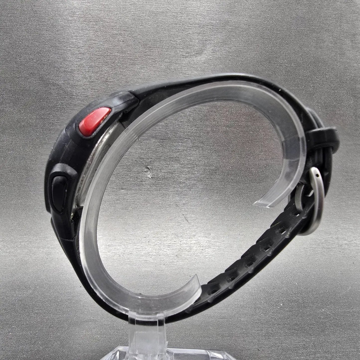 Timex Ironman Triathlon Watch Men 38mm Digital Black Alarm Chrono Round NewBatte5