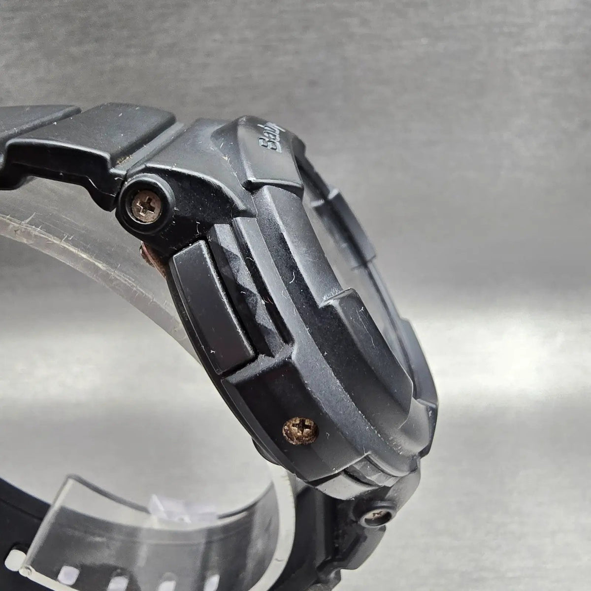Casio Baby-G BGA-131 Watch Women 43mm Black Dial Black Chrono Alarm New Battery3