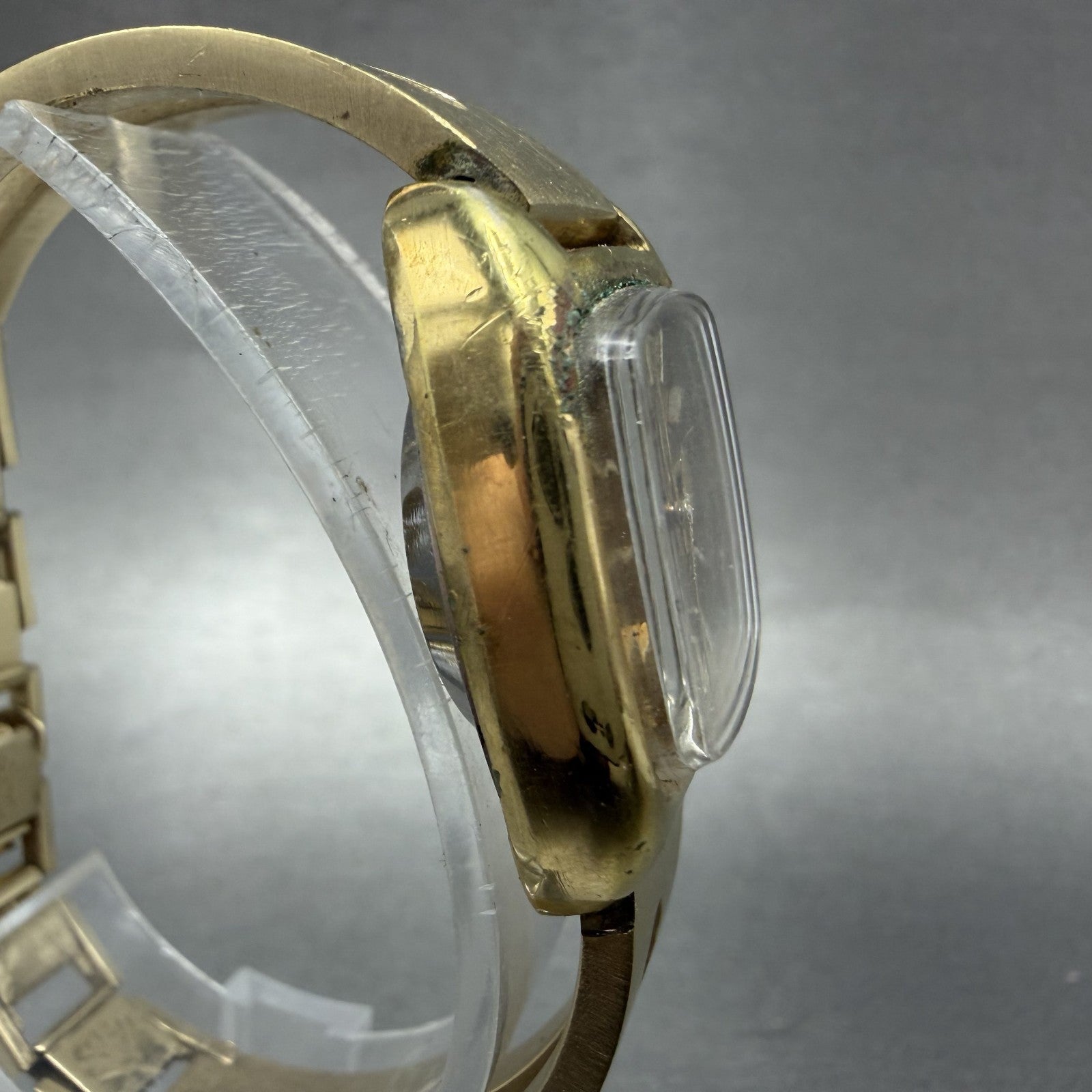 Seiko Automatic Watch Women 23mm Brown Dial Gold Plated Automatic 27063019 PART4