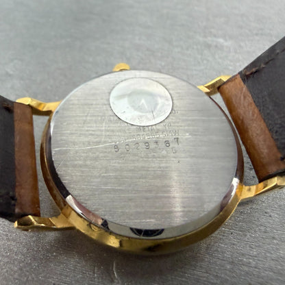 Citizen Watch Unisex 32mm White Dial Gold Tone Round 6030-S04565 PARTS10