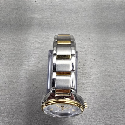 Citizen Eco-Drive Watch Women 29mm Silver Dial Two Tone Round J730-S115965 Runs4