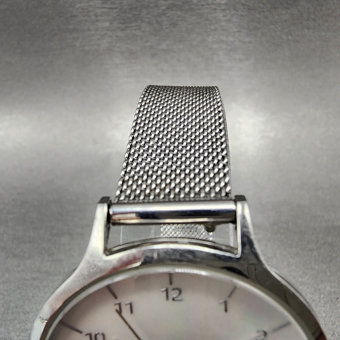 Skagen Anita Watch Women 36mm MOP Dial Steel Round Mesh Band New Battery4