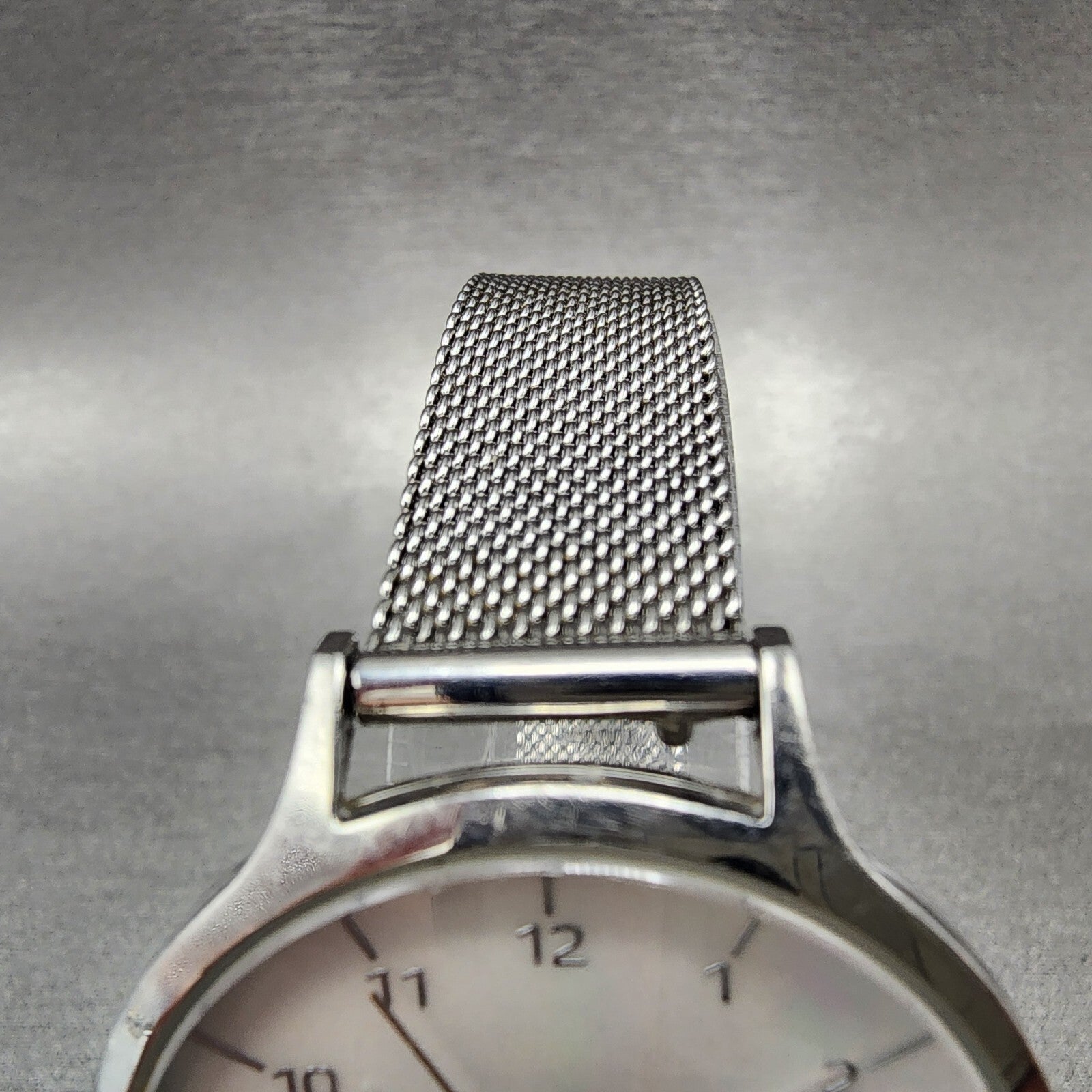 Skagen Anita Watch Women 36mm MOP Dial Steel Round Mesh Band New Battery4