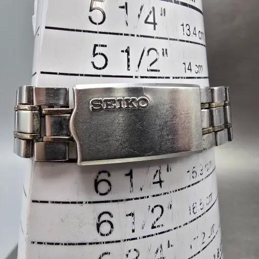 Seiko Automatic Watch Women 26mm Blue Dial TwoTone Daydate Round 2706-0199 PARTS12