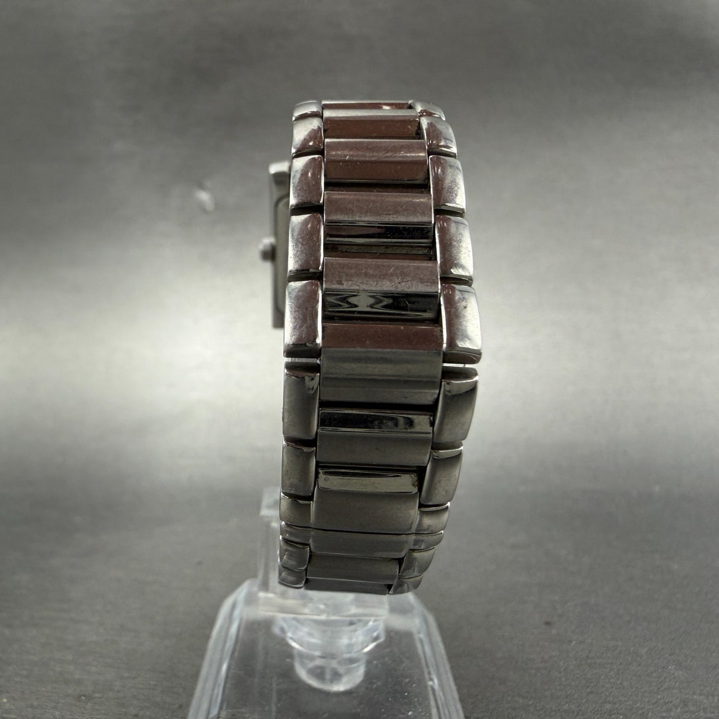 Bulova Tank Watch Women 21mm White Dial Silver Tone Rectangle 96L42 New Battery7