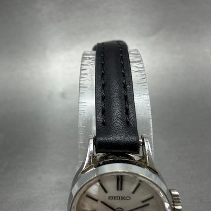 Seiko Special Watch Women 19mm Silver Dial Silver Tone Round 1140-0060 Runs4