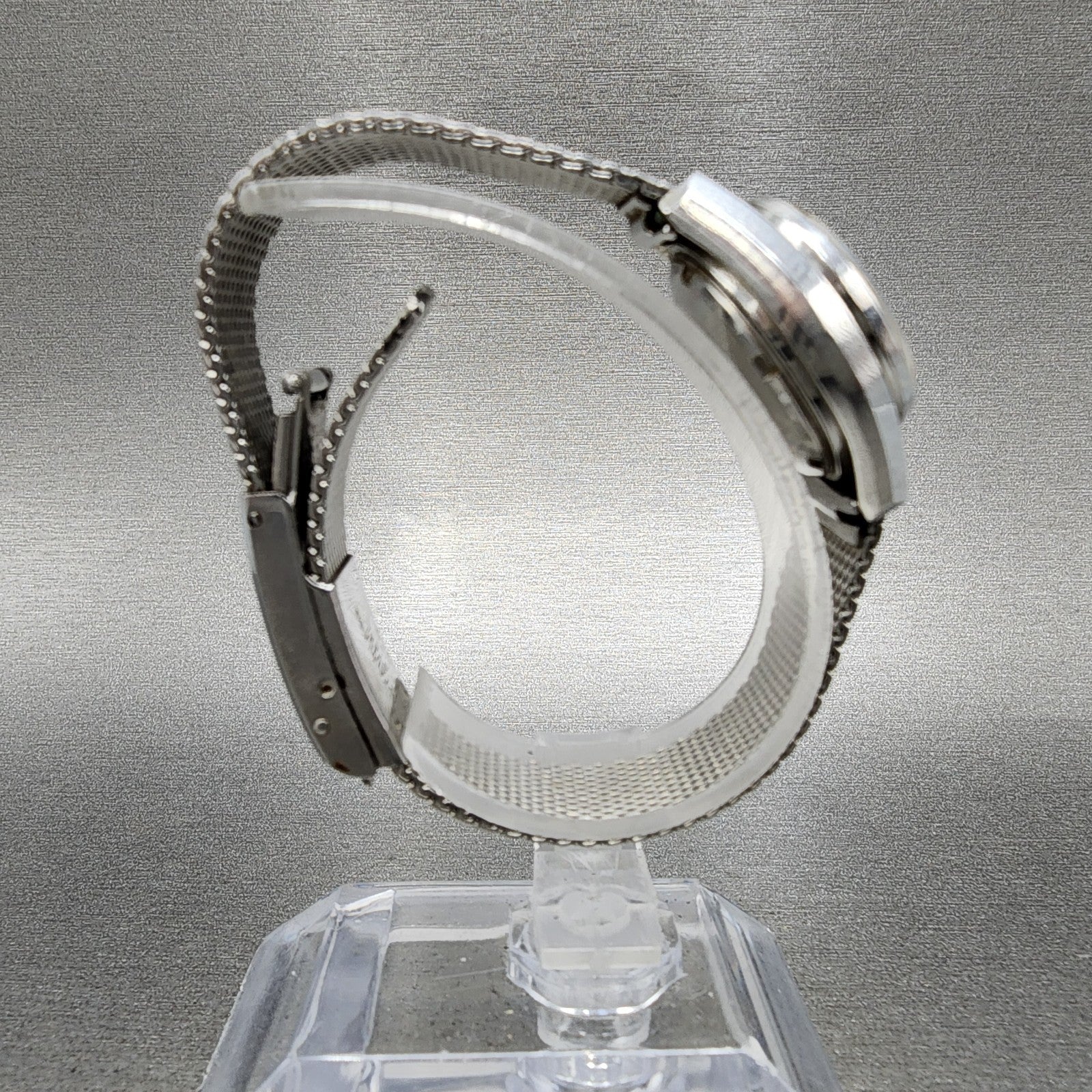 Seiko Automatic Watch Women 24mm Silver Dial Silver Tone Daydate 22060040 Runs8