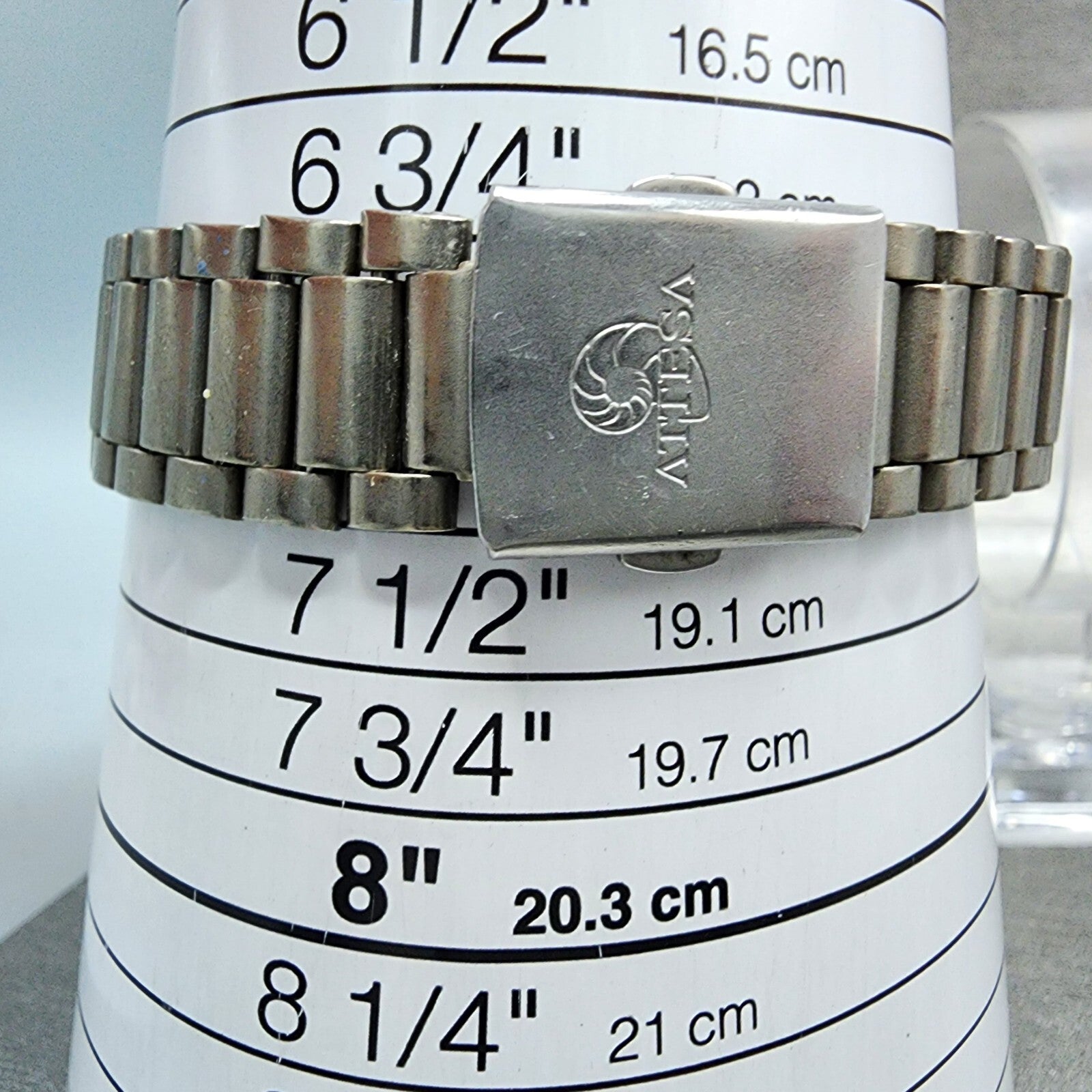 Citizen Attesa Titanium Watch Men 32mm Black Dial Gray Tone 5510F51332 PARTS11
