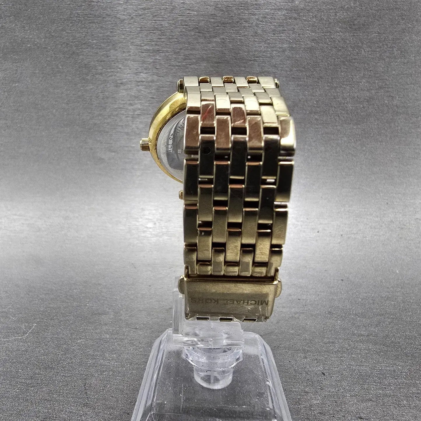 Michael Kors Darci Watch Women 39mm Champagne Dial Gold Tone MK-3191 New Batt LP7