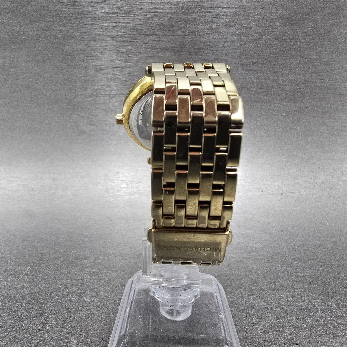 Michael Kors Darci Watch Women 39mm Champagne Dial Gold Tone MK-3191 New Batt LP7