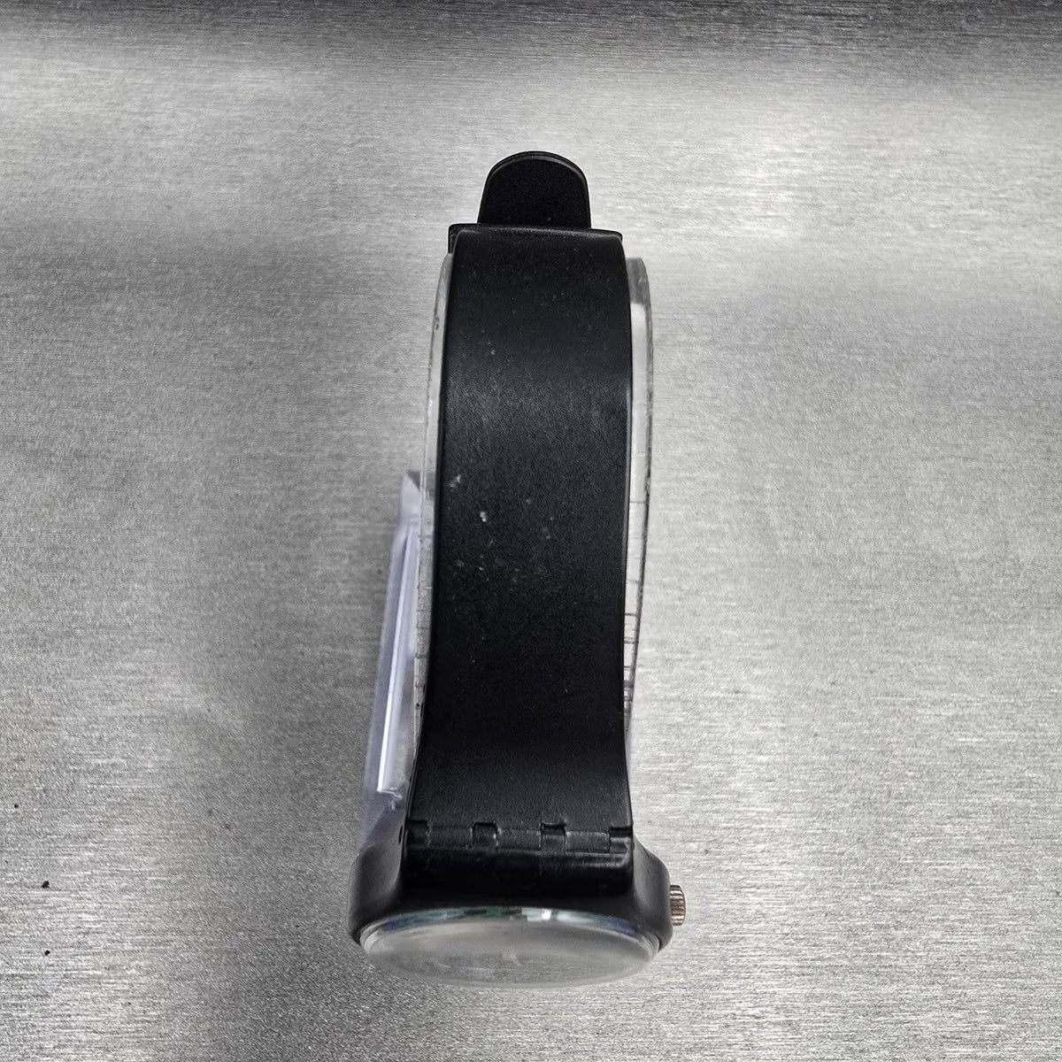 Swatch Chelsea Watch Women 25mm Green Dial Black Case Round LB112 New Battery4