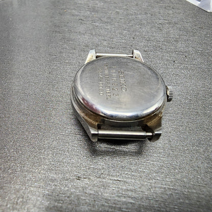 Seiko Seikomatic Lady Watch Women 22mm Silver Dial Steel Date Round Runs10