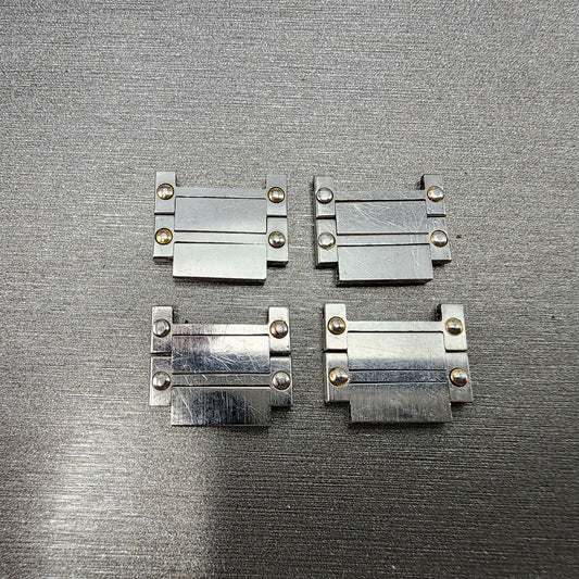 Seiko Santos Links 14.5mm Stainless Steel Two Tone 1 LINK VTG C129 Bracelet0
