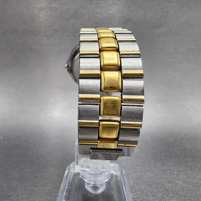 Seiko Dolce Watch Men 35mm Cream Dial Two Tone Round 8N41-7020 New Battery