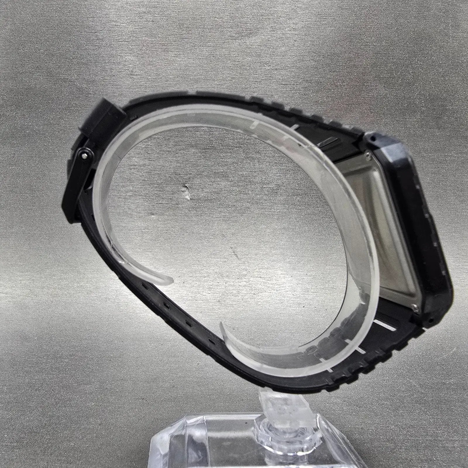 Casio Calculator CA-53W Watch Men 34mm Black Alarm Chronograph New Battery AB8
