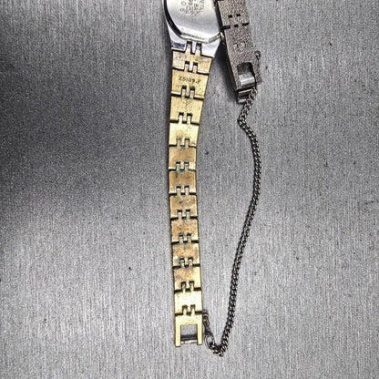 Seiko Watch Women 16mm Silver Dial Silver Tone Oval 7321-5399 New Battery12