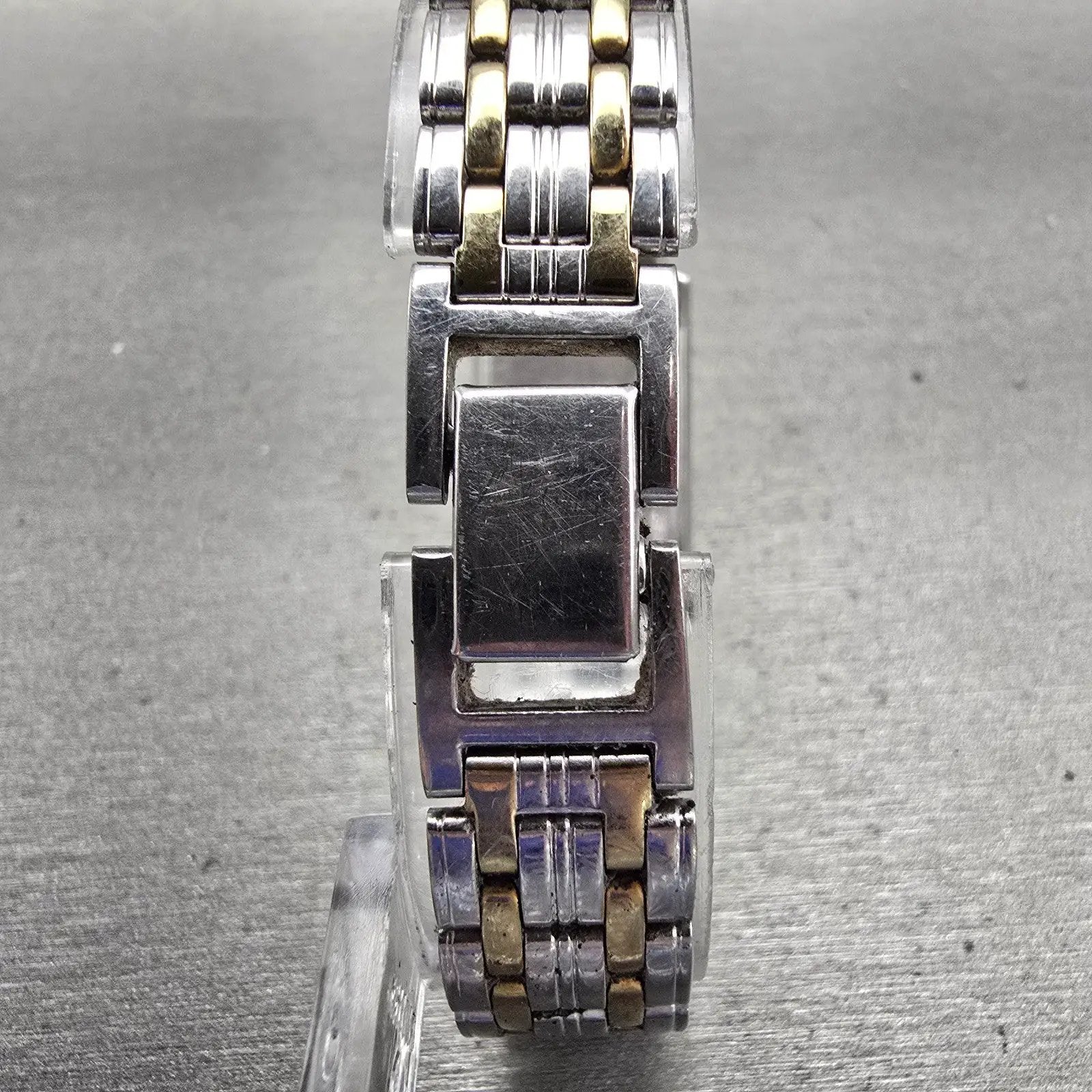 Citizen Watch Women 19mm MOP Dial Two Tone Gemmed 5920-S063883 New Battery VTG7