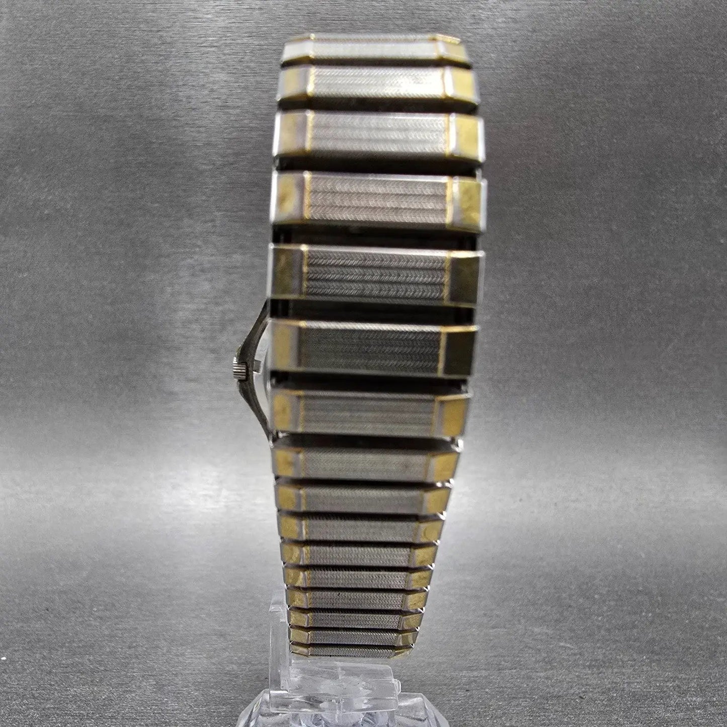 Wenger SAK Watch Men 36mm White Dial Silver Tone Date Round Vintage PARTS VTG LP8