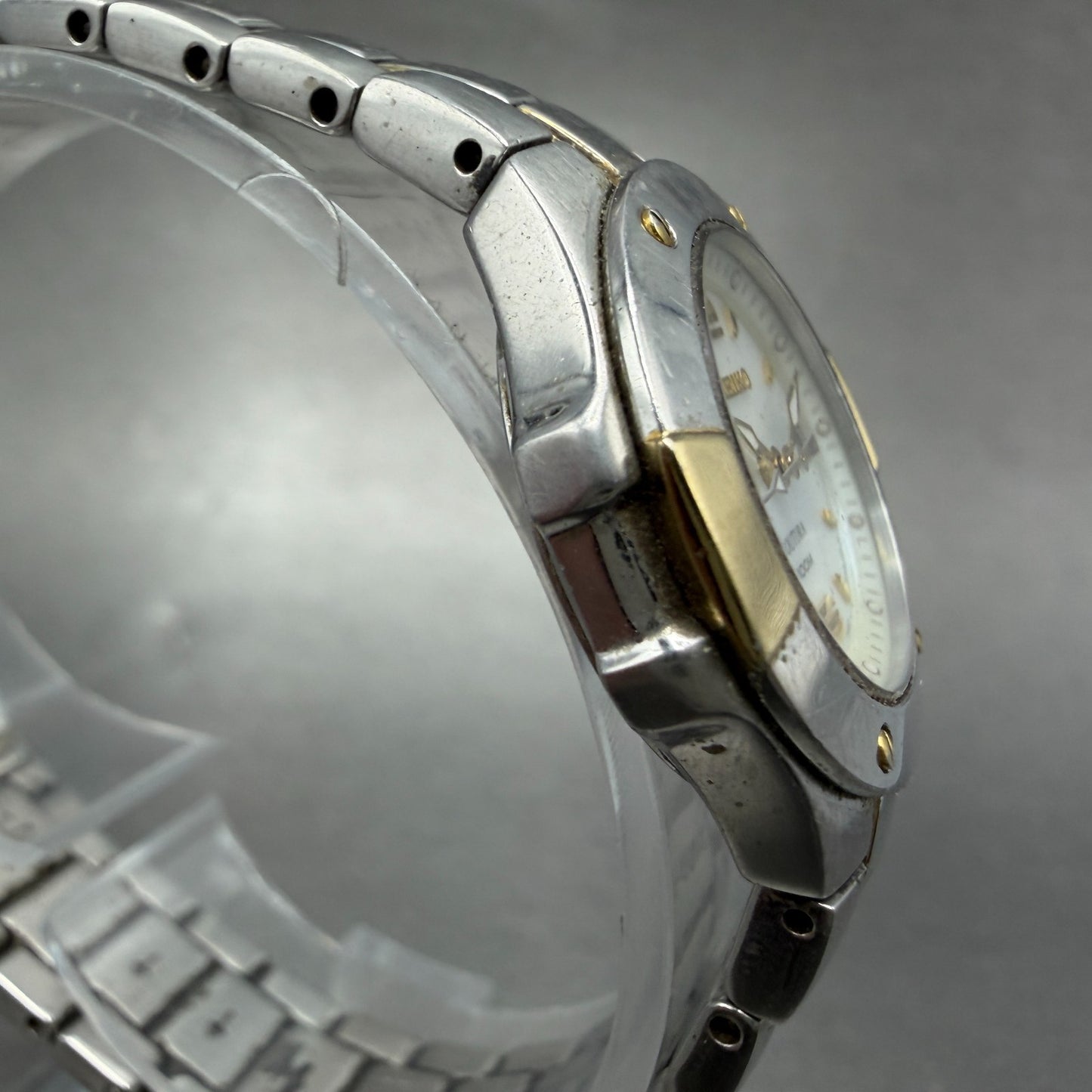 Seiko Coutura Watch Women 26mm MOP Dial Two Tone Date 7N82-0CA0 New Battery3