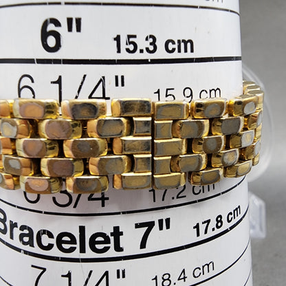 Raymond Weil Watch Women 24mm Black Dial Gold Plated Diamonds 9937 New Battery10