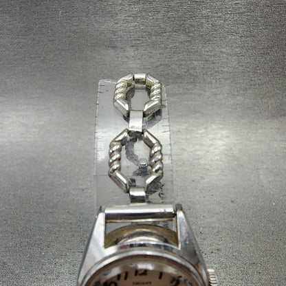 Orient Chamade Watch Women 23mm Silver Dial Silver Tone Manual E12130900 Runs4